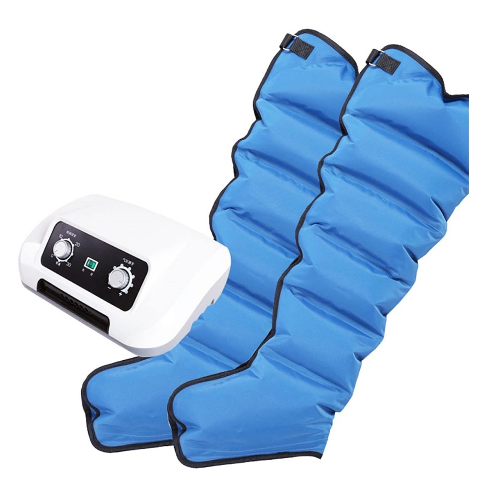 Massaggiatore Pneumatico per Gambe con Drenaggio Linfatico - Calze Massaggianti a Compressione 6 Celle per Circolazione Sanguigna, Gambe Pesanti e Recupero Muscolare - Ideale per Sportivi e Regalo