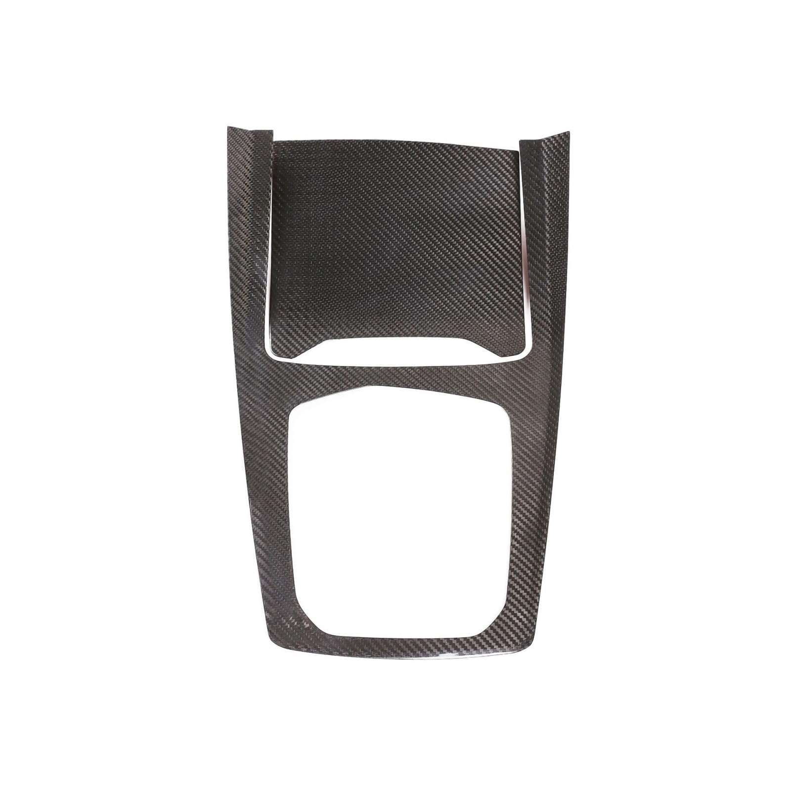 QBKGMEWCA Interior Center Console Panel Upgrade Compatible for BMW X5 2019 Genuine Carbon Fiber