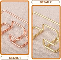 Vista 7 de NUOBESTY 3 unids titular de la tarjeta de visita de hierro escritorio tarjeta de visita soporte organizador titular de la tarjeta de nombre