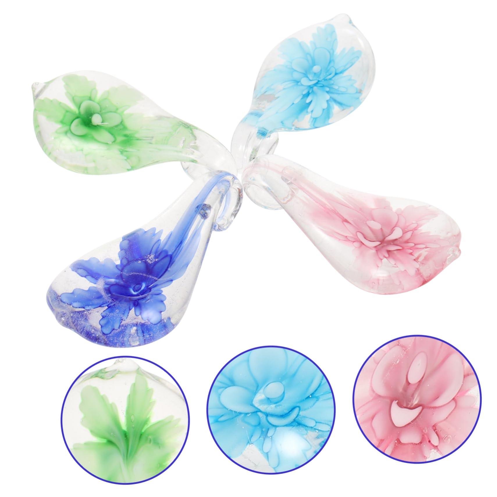 Amosfun 12 Pz Poggia Bacchette Poggia Pennelli per Calligrafia Arredamento per Porta Bacchette con Motivo Floreale Poggia Cucchiaio Supporto per Riporre Le Penne Poggia Posate Bicchiere