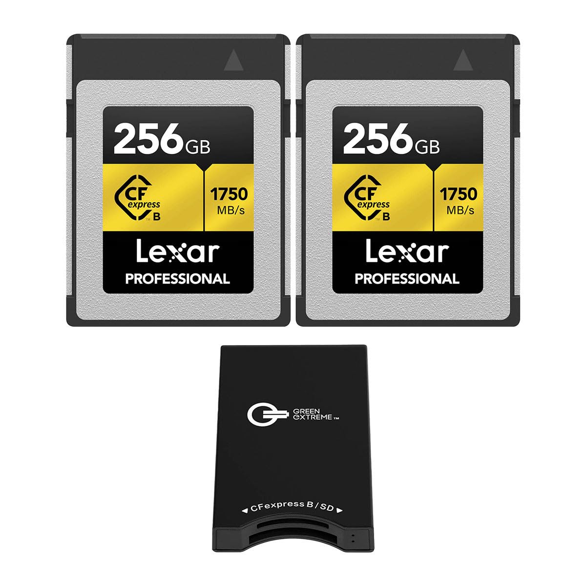 Lexar Gold Series Professional 256GB CFexpress Type-B Memory Card, 2-Pack, Bundle with USB-C Reader-picture-24