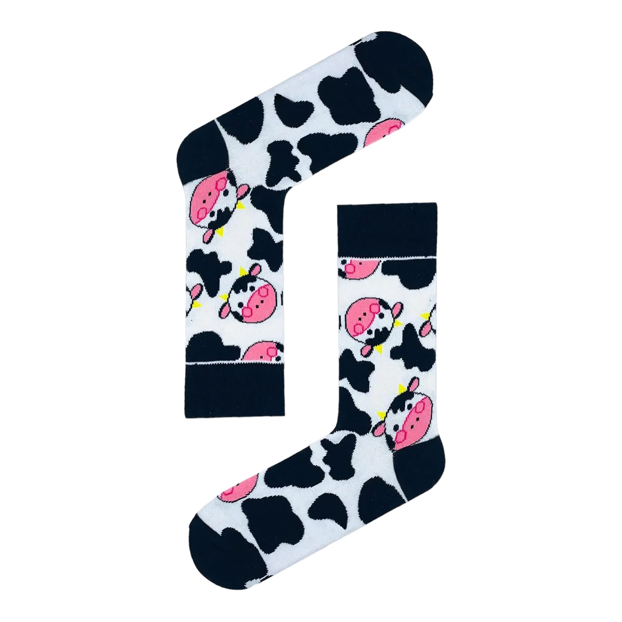 Cow Pattern Cute Socks | Gift Socks | Fun Socks | Novelty Socks | Unisex Socks | Animal Socks