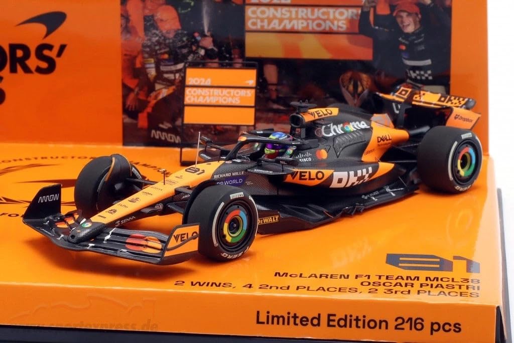 Amazon | ミニチャンプス 1/43 マクラーレン F1 チーム MCL38 ノリス