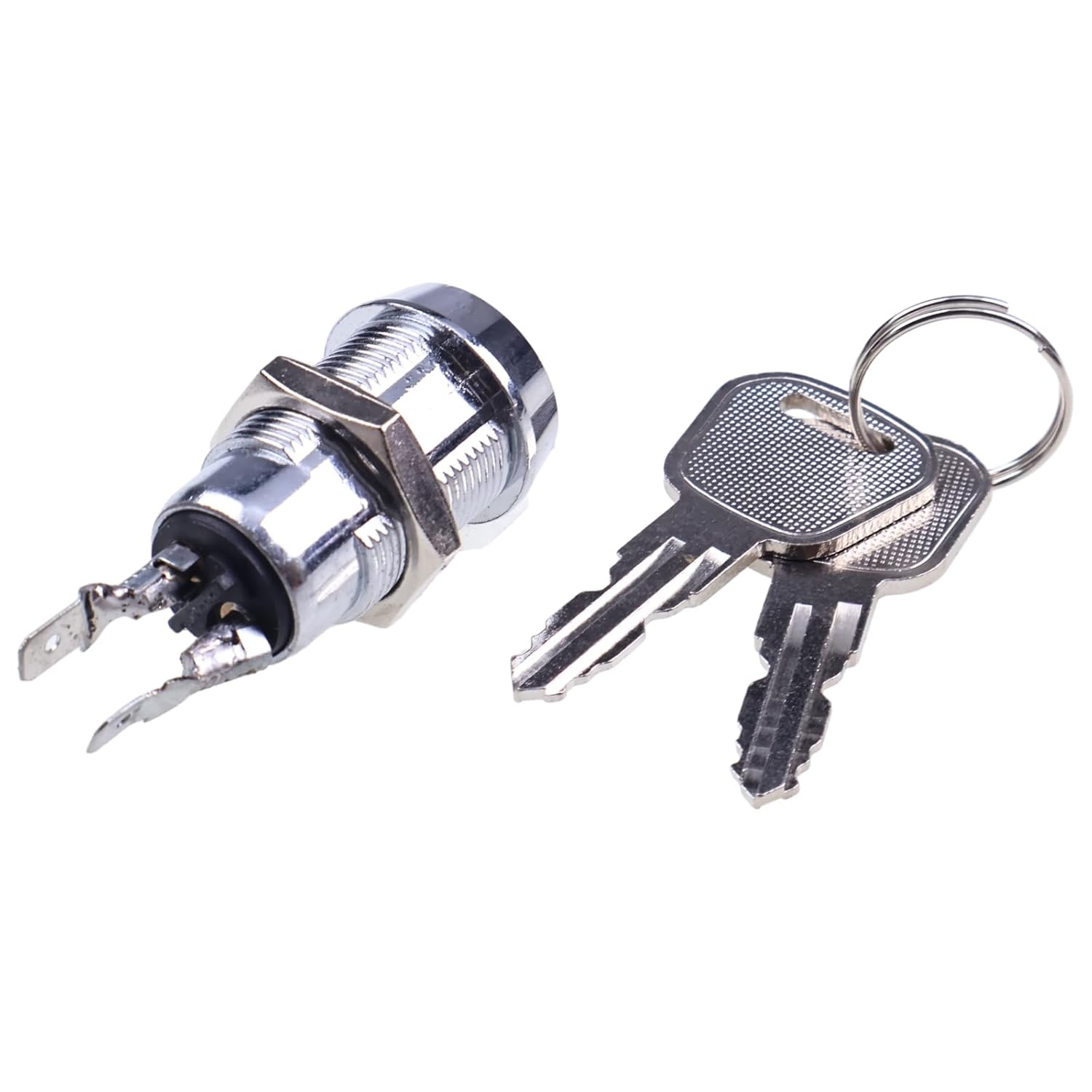 Ignition Switch with 2 Keys 1011402 Compatible with Tennant/Nobles SS5 SSR B7 B10 T3 T5 T7 T500 T600 T300e T600e
