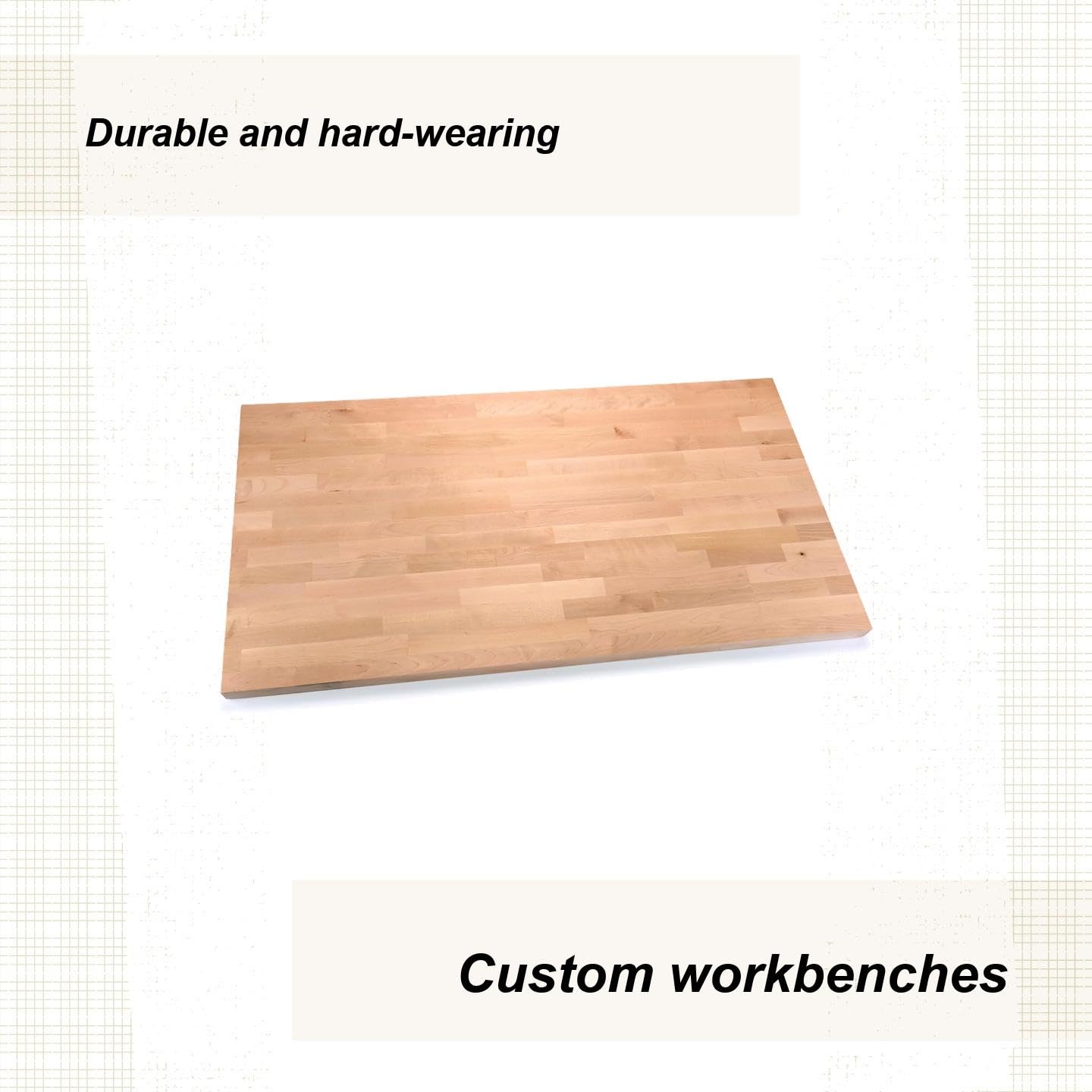 Bally Block Birch Workbench Top 1-1/2