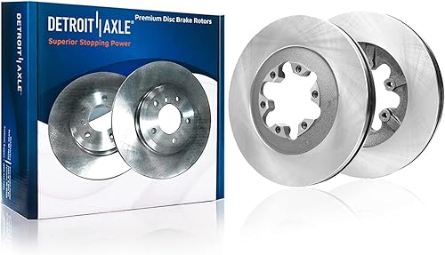 Miniatura 3 de Detroit Axle - Kit de frenos para Chevy Colorado GMC Canyon 09-12, rotores de freno delanteros, pastillas de freno de cerámica 2009 2010 2011 2012