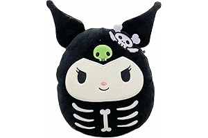 Squishmallows 8 Hello Kitty Kuromi Skeleton