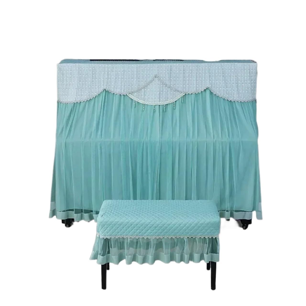Housse de piano brodée minimaliste pour préserver vos souvenirs
