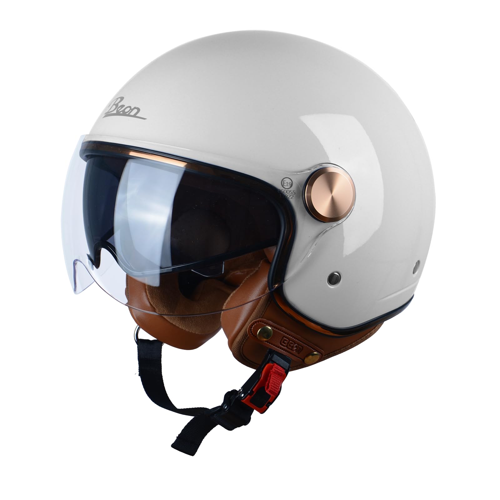 BEON B-120 Open Face Motorcycle Helmet