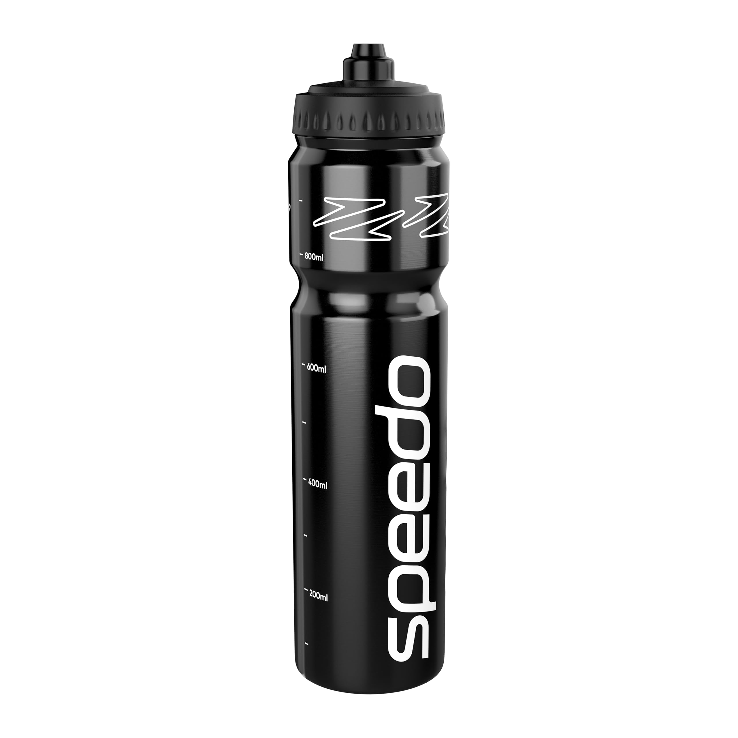 Speedo 1 Litre Water Bottle | Ergonomic Design black 1 ليتر