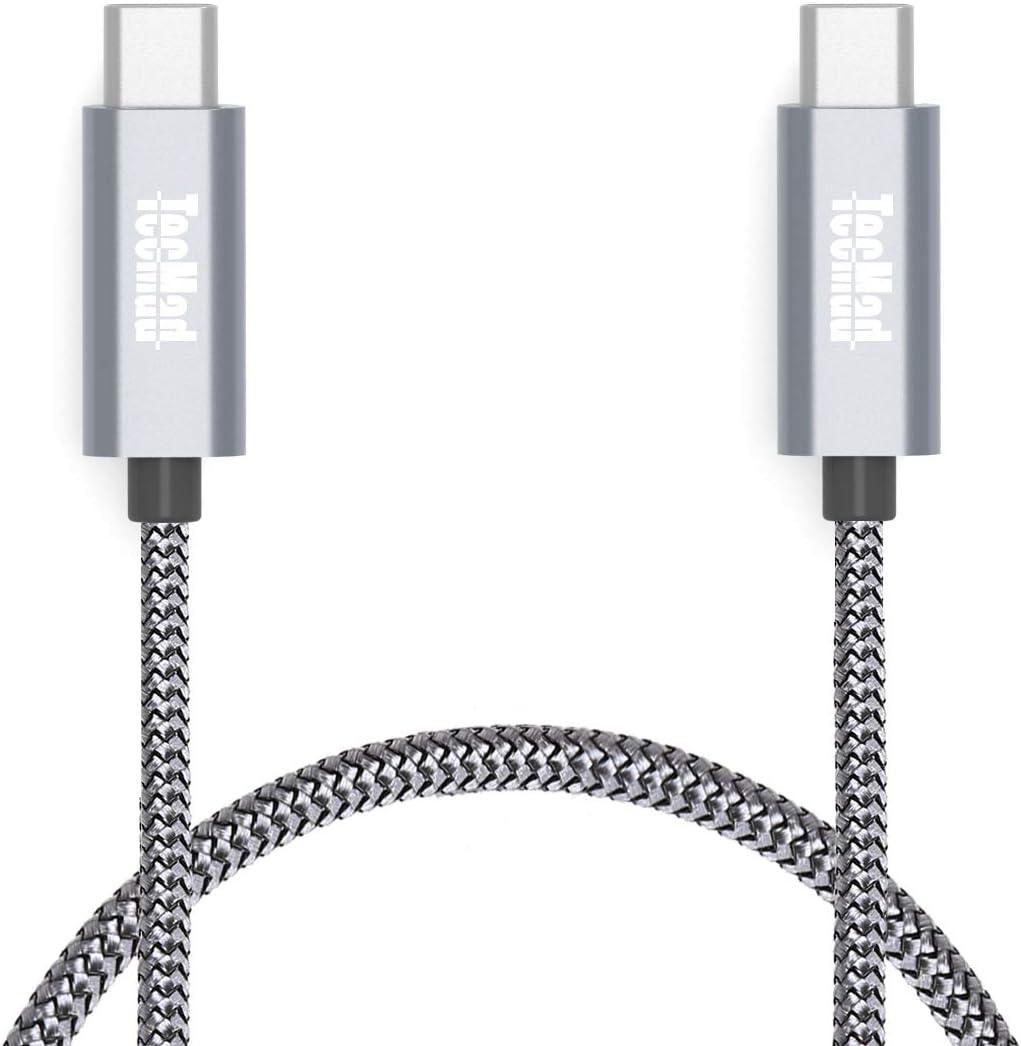 Type c to c Cable TecMad USB c to USB 3.1 Sync&Data Cable[3.3ft], for MacBook Pro, Galaxy S8, S8+ Note 8, Google Pixel, Dell XPS Series,Nexus 6P, Huawei Matebook, Switch and More