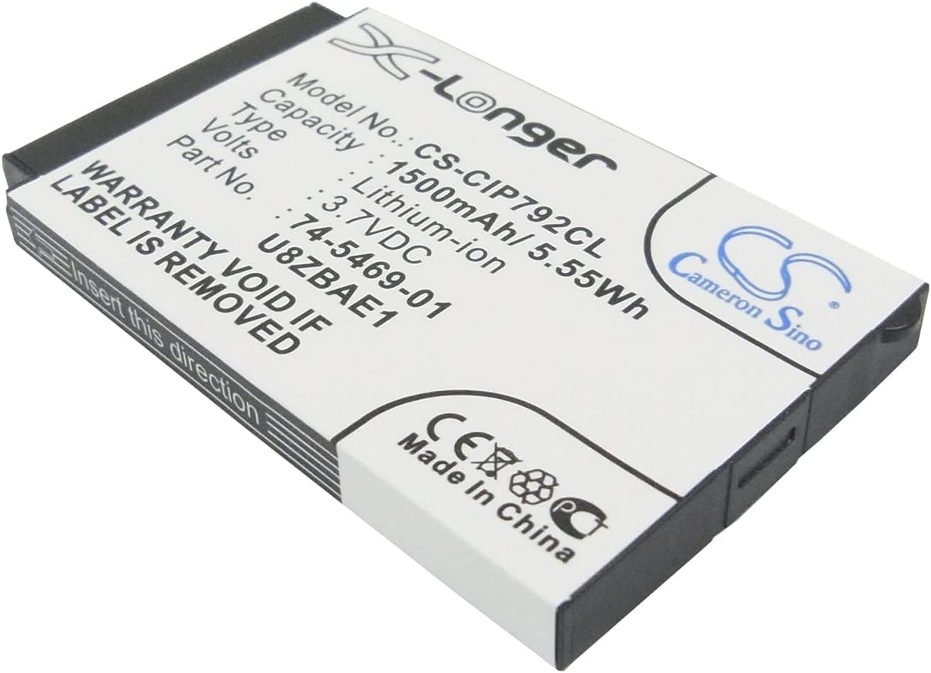 VINTRONS 1500mAh Battery for Cisco 7925G, 7926G, 7925G, 7925G-EX, CP-7925G-A-K9