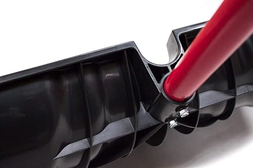 Miniatura 5 de Pala para nieve, de Bully Tools, 92814, con mango de fibra de vidrio en forma de D, 22 pulgadas