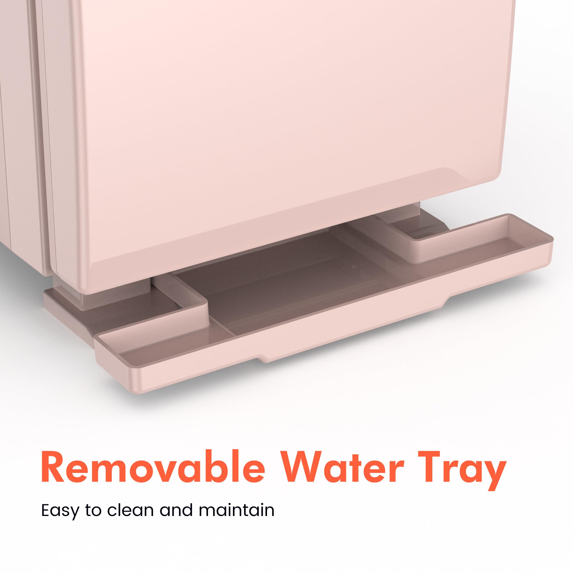 TASALON Calentador de toallas de 5 litros, cámara interior de aluminio, bandeja extraíble, calentamiento rápido para belleza, spa, salón de masaje, color rosa