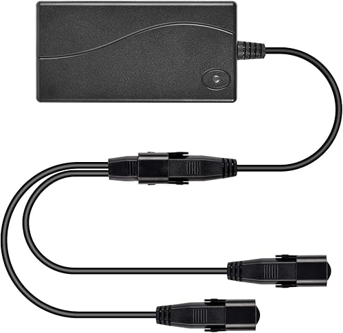 Miniatura 7 de Sopito Kit de fuente de alimentación universal reclinable de 29 V, 2 A, adaptador de 2 pines 100-240 V para cargar motor doble con divisor en Y,