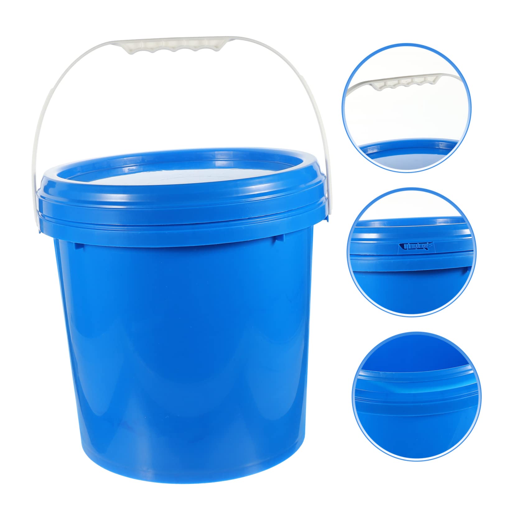 Operitacx Cubo De Pintura De Contenedor De Pigmentos para Arte Cubo De Almacenamiento con Tapa para Proyectos De Pintura