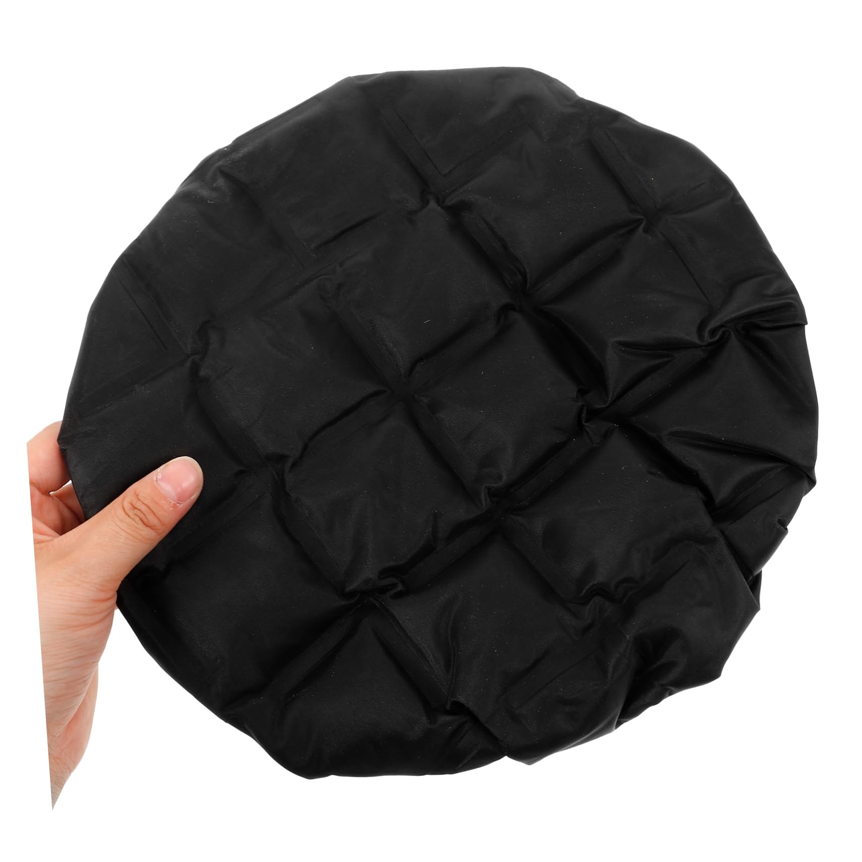 Thermohaube für Haare, Kalt und Warm Nutzbar, Schwarze Haube