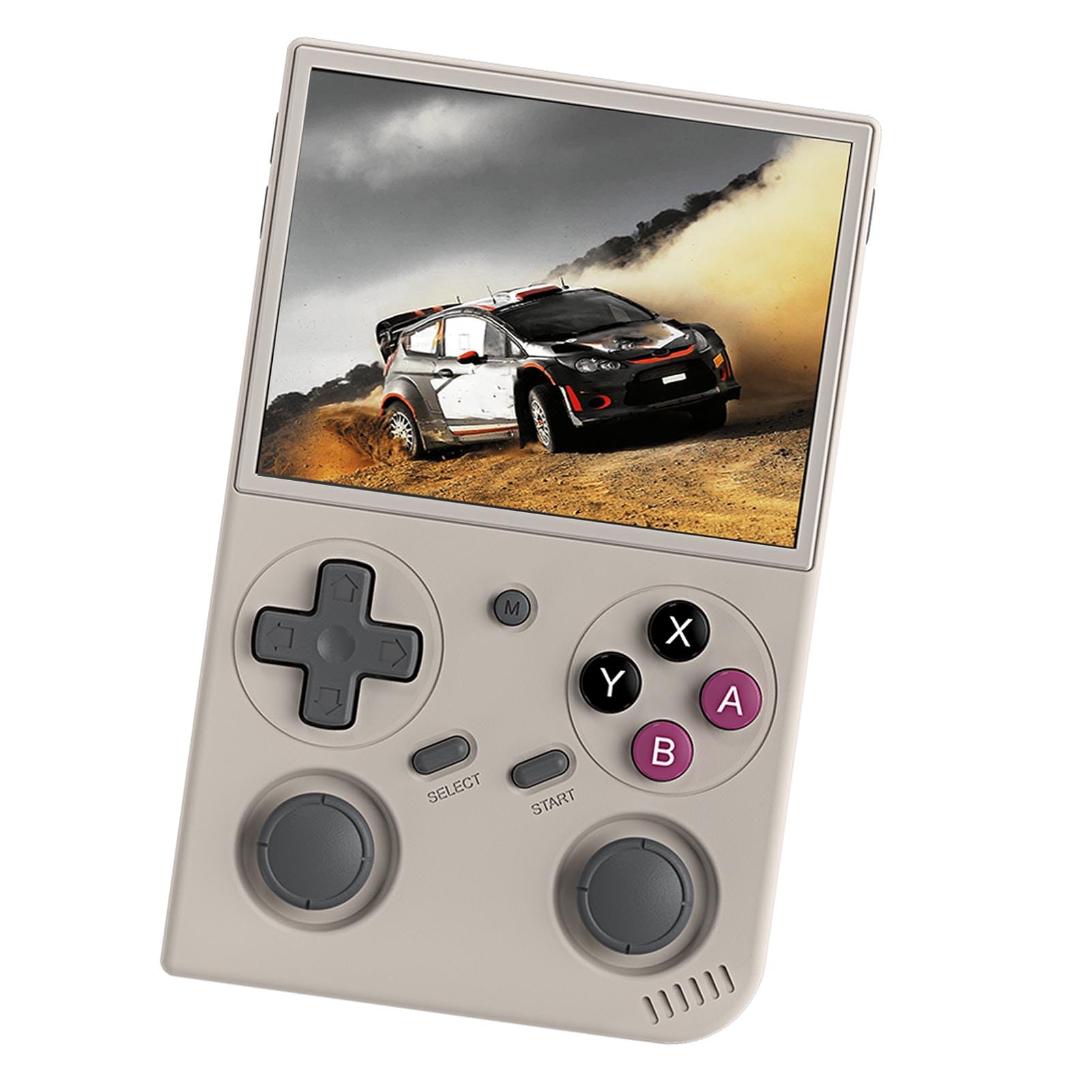 Consola de Juegos Retra, Consola de Juegos Portátil con Batería de 3200mAh para Acampar en Viajes Al Aire Libre (GRAY)