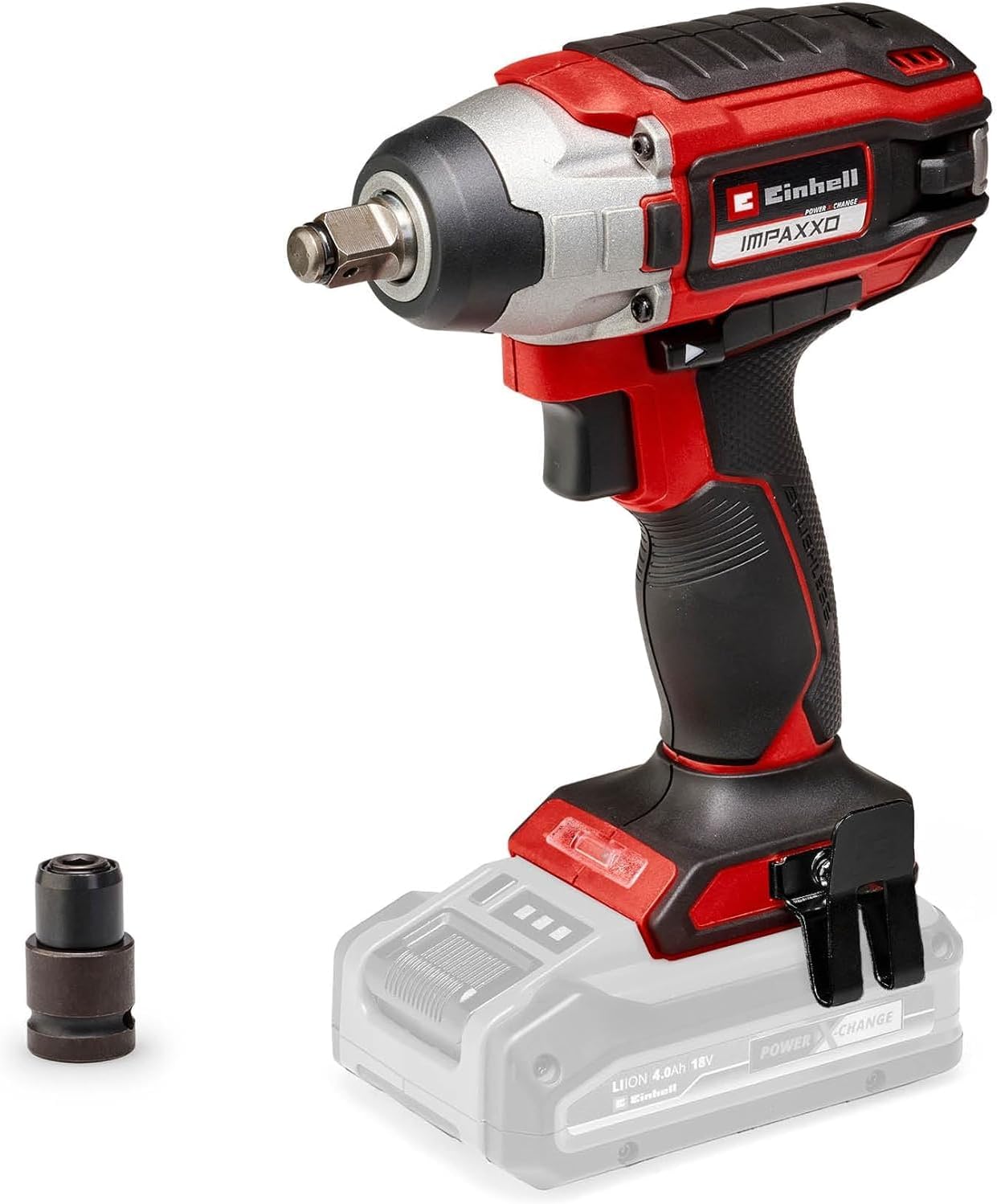 Einhell IMPAXXO 18/230 Power X-Change Cordless Nut Puller (Lithium Ion, 18 V, 230 Nm, Brushless Motor, Delivery without Battery and Charger)