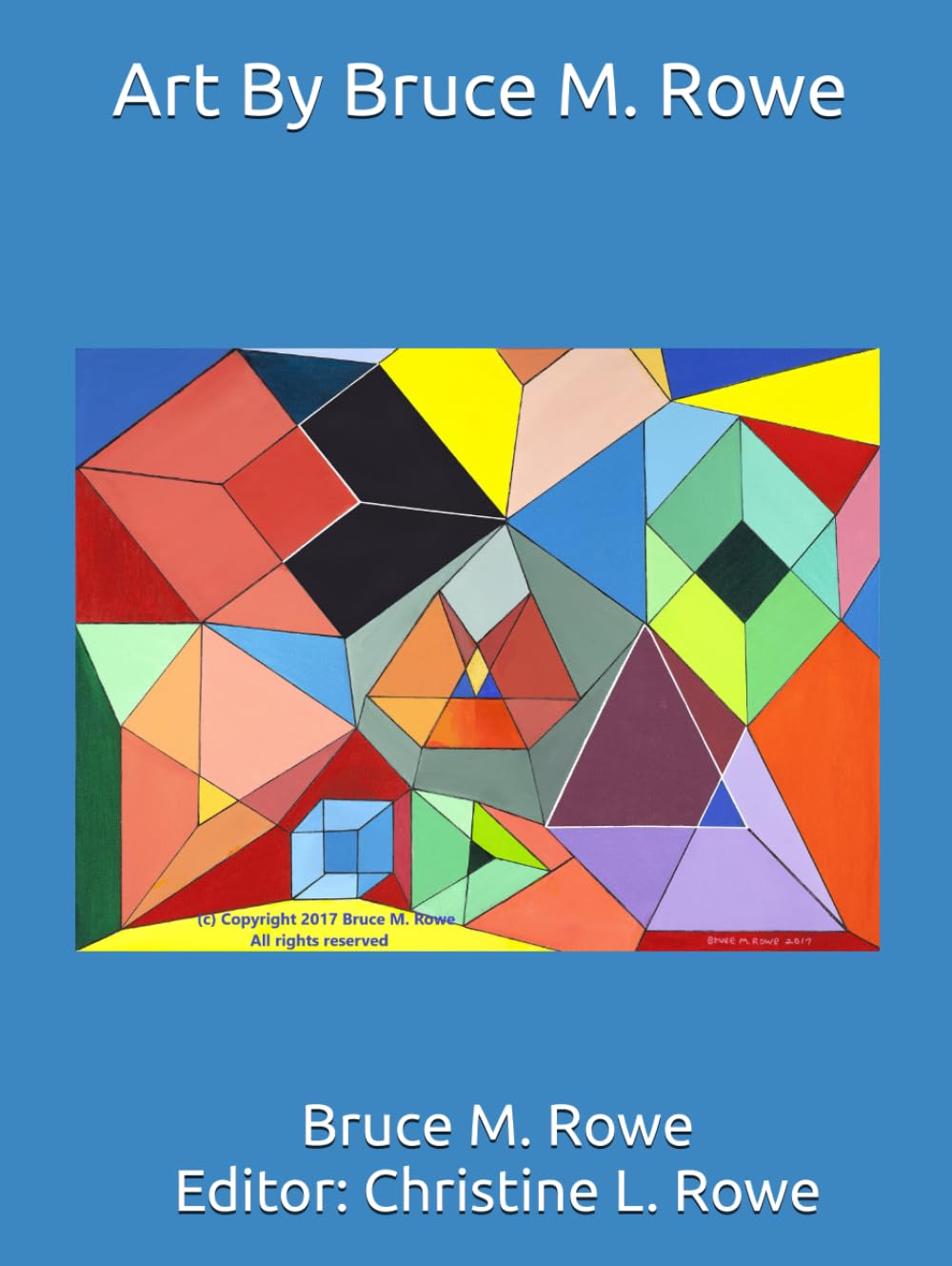 Art By Bruce M. Rowe , œuvre sur toile haut de gamme aux finitions texturées d'artiste