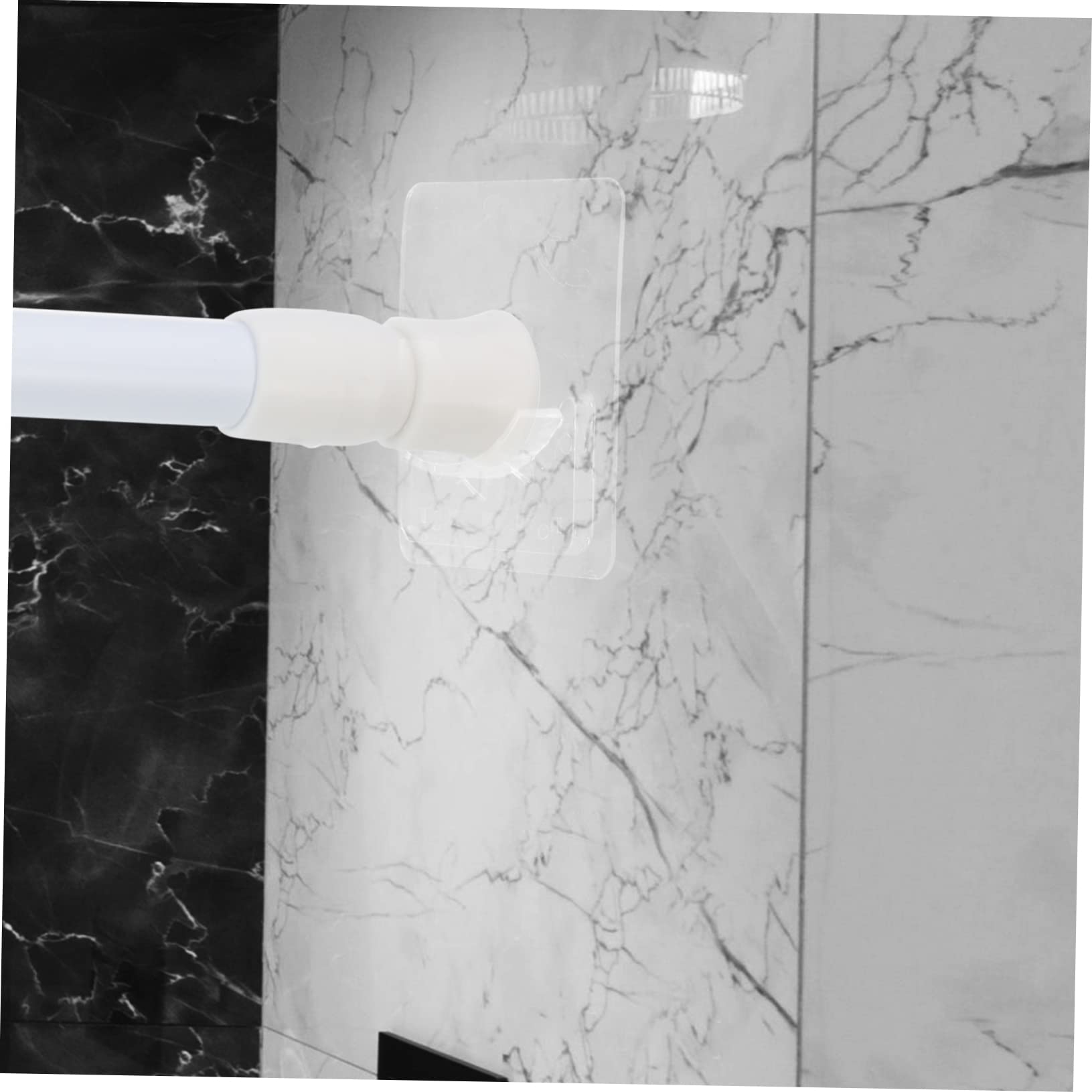 Hemobllo 18paires Support De Tringle à Rideaux Autocollant Sans Perçage Lot De Supports Muraux Pour Rideaux De Et Serviettes Transparent Pratique Et Facile à Installer