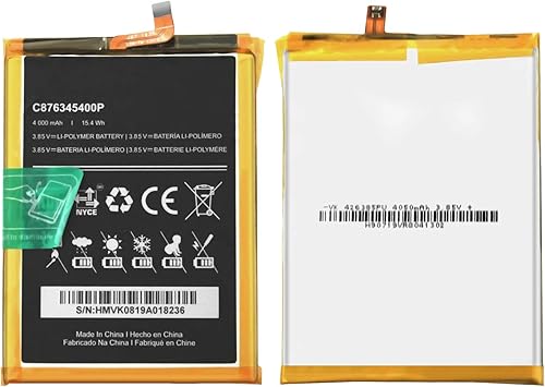 Miniatura 3 de WUHAO Batería de repuesto C876345400P para BLU Vivo XL5 V0470UU