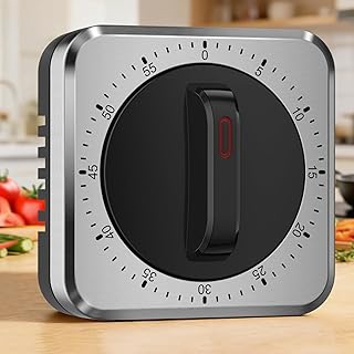 Mechanical Mechanical Kitchen Timer with Loud Alarm