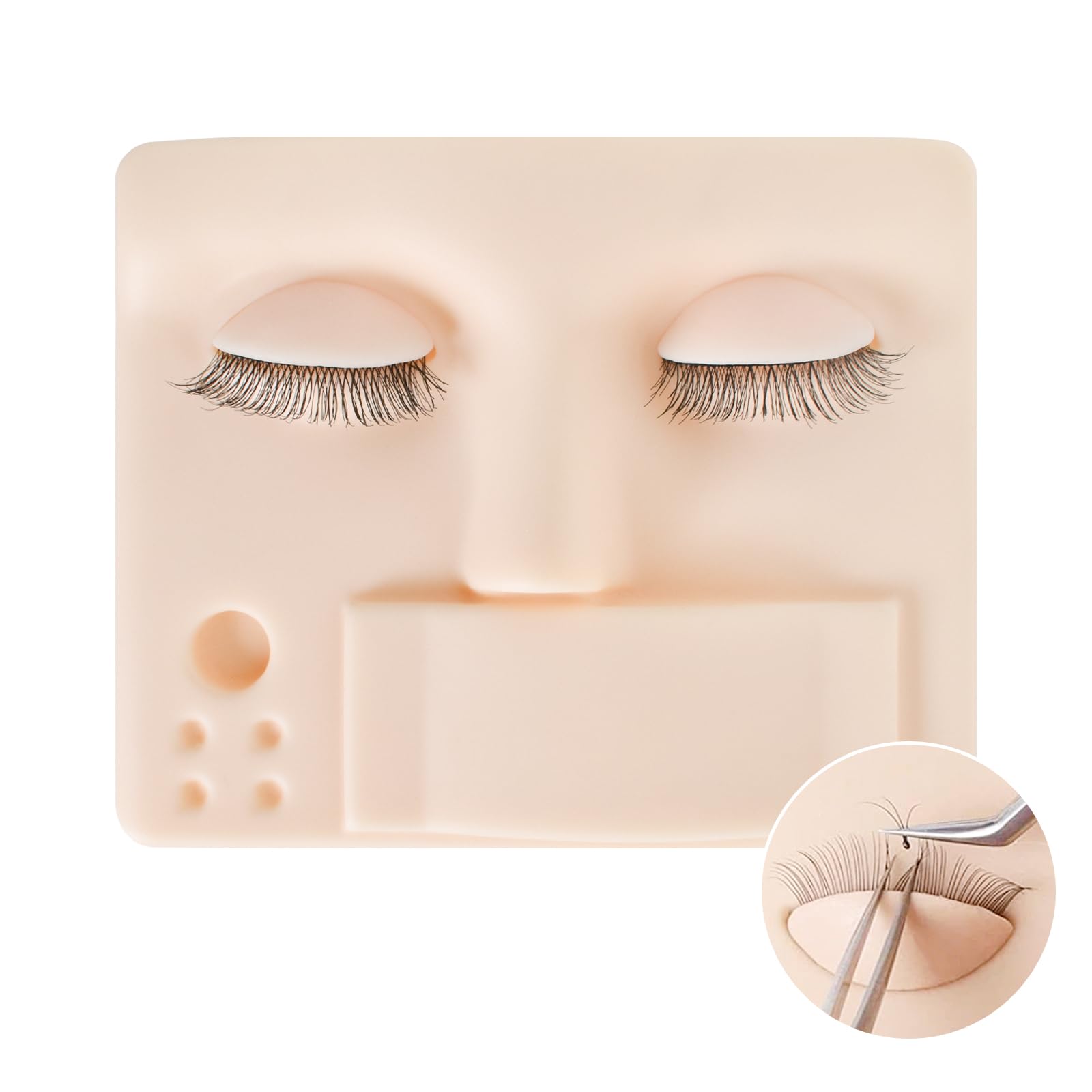 Lash Mannequin Head, Eyelash Extension Mannequin Head, Realistic Makeup Mannequin Head