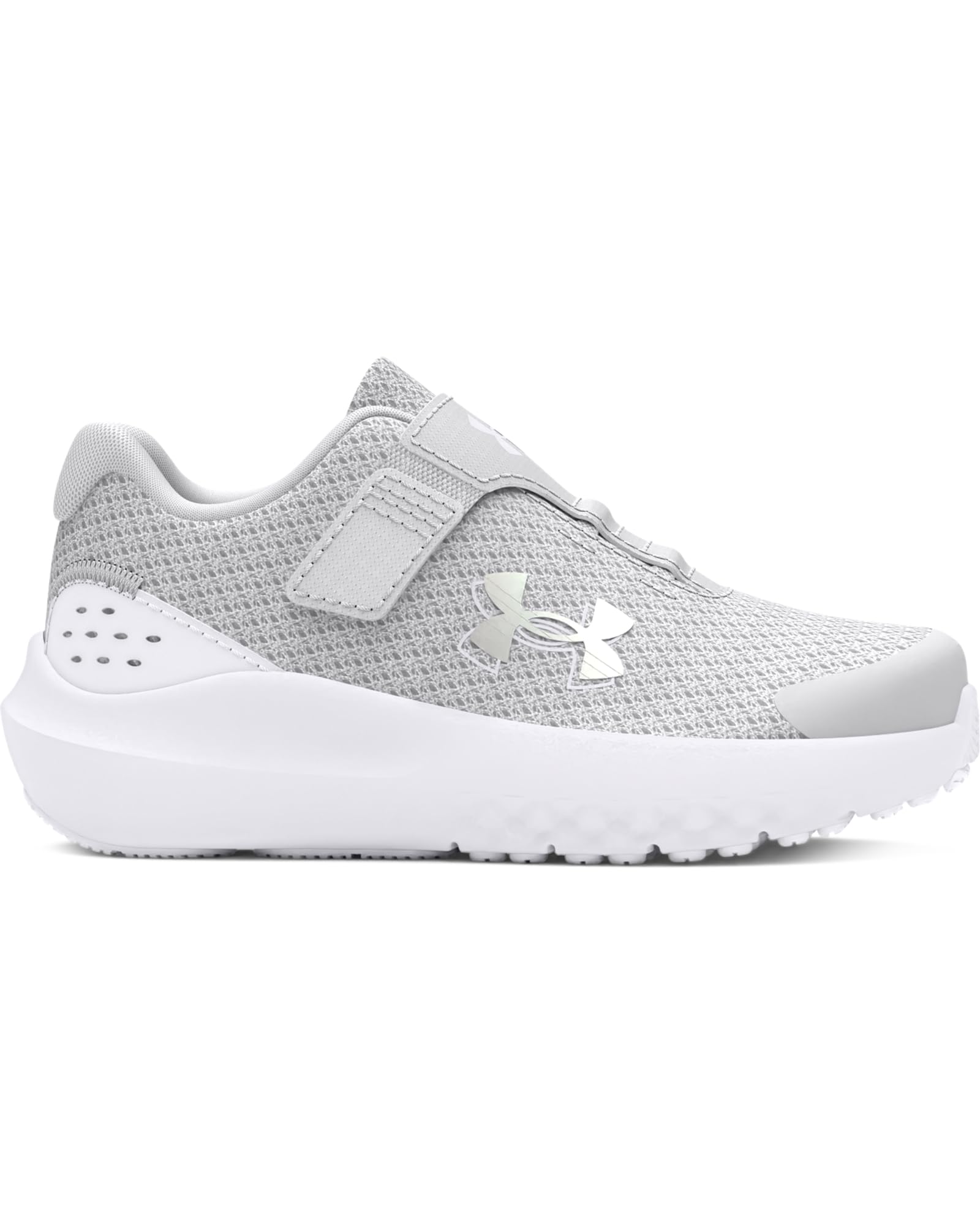 Under Armour Girls' Surge 4 AC, Running Shoes for Kids with Breathable Mesh, Girls' Trainers for Sports, Athletics, PE and More, Children's Shoes with Cushioning