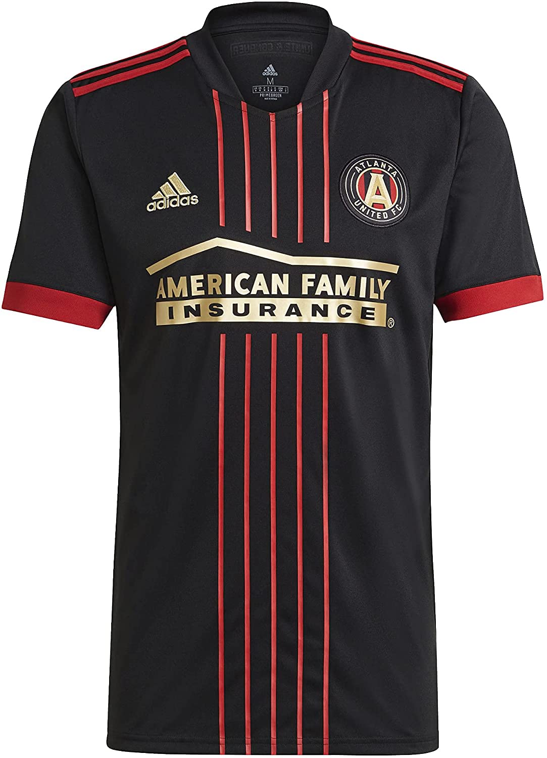 adidas 2021-22 Atlanta United FC Home Jersey - Black-Red