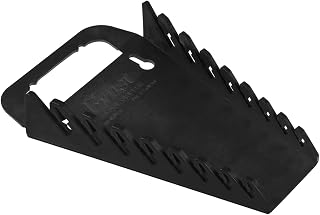 Ernst Manufacturing 5047 Gripper Wrench Organizer, 8 Tool, Black