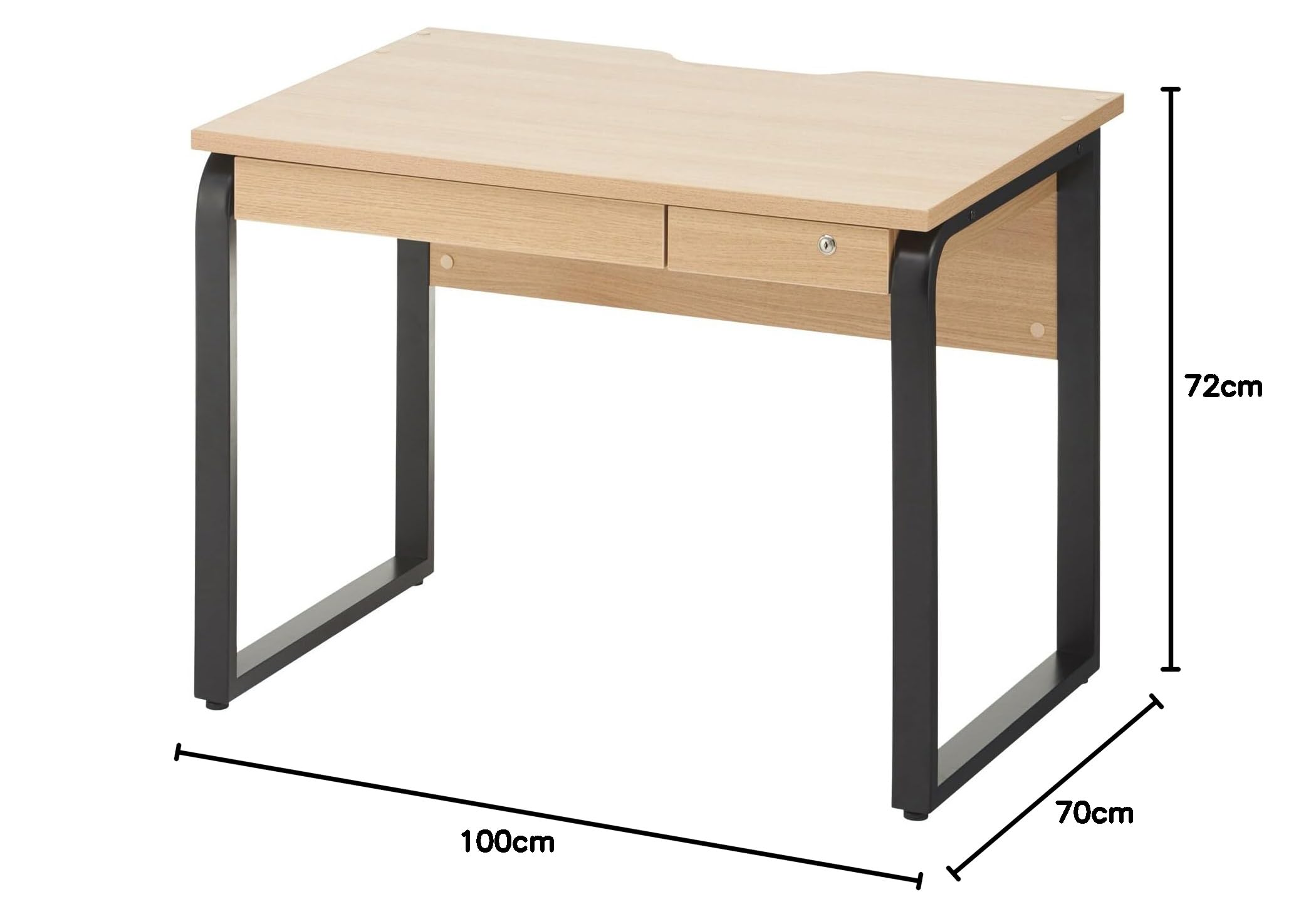 Amazon | オフィスコム 法人様向け オフィスデスク メティオ 平机