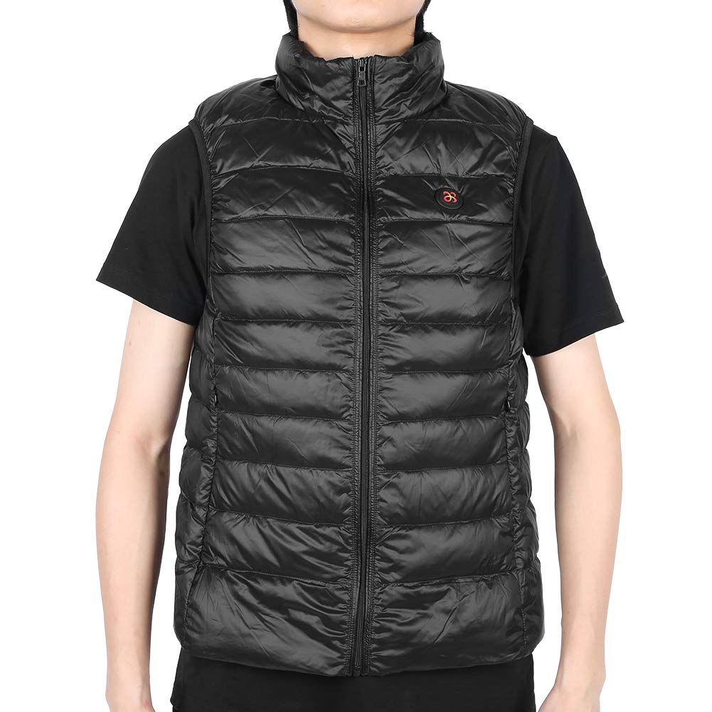 topincn Warmer Waistcoat, Heated Warm Vest, Heating Vest USB Heating Temperature Control Winter Electric Body Warmer Waistcoat(XXXL)-picture-35