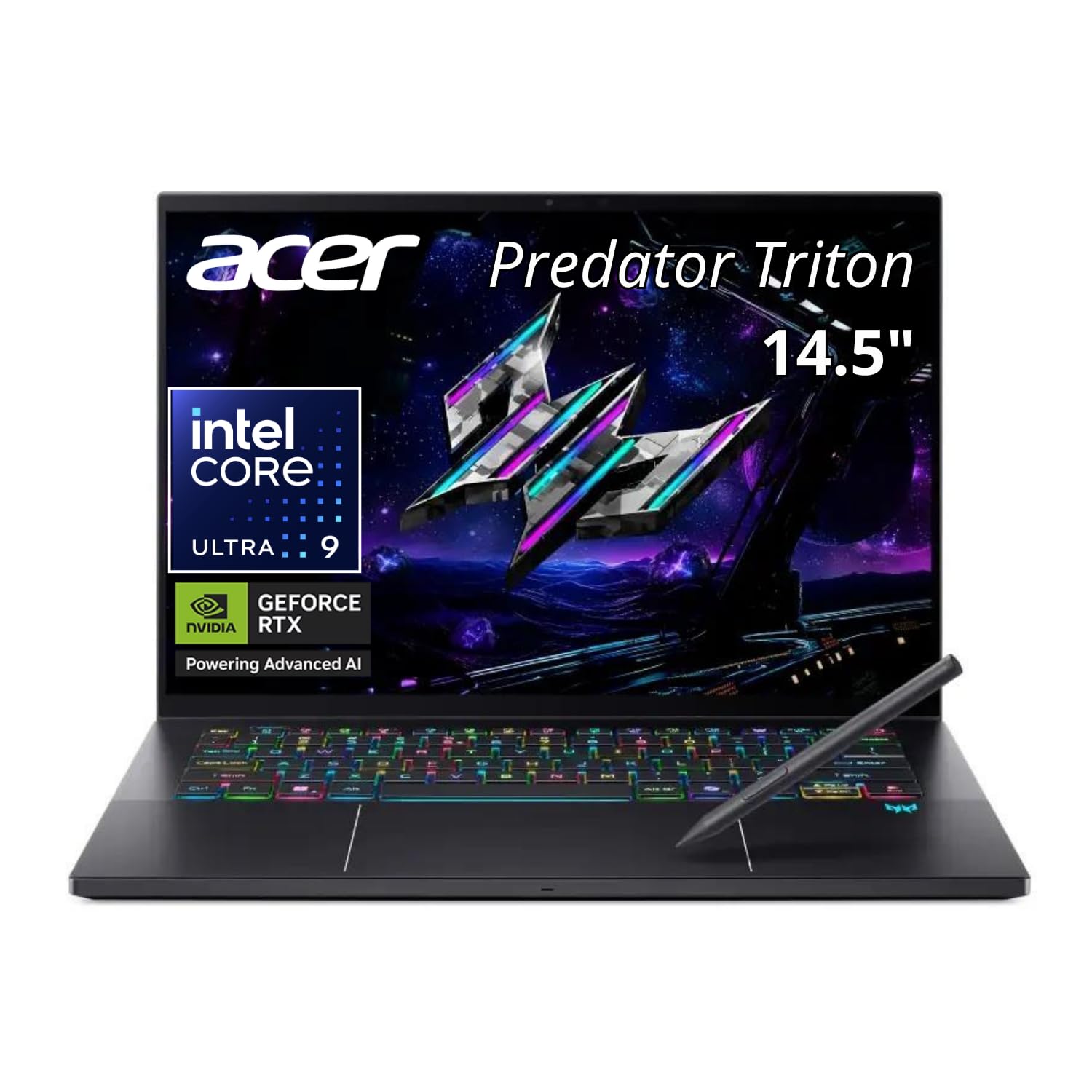 Acer Predator Triton 14 AI PT14-52T-96T3 Copilot+PC - 14.5″ WQXGA+ OLED 120 Hz Touch | Intel Core Ultra 9 288V | NVIDIA GeForce RTX 5070 | 32 GB LPDDR5X | PCIe da 2 TB
