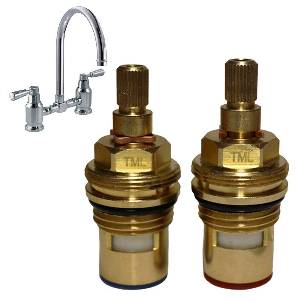 Tml Abode Hargrave Bridge Compatible Replacement Tap Cartridge Pair