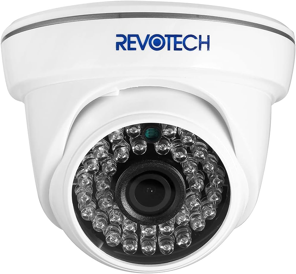 Indoor Security POE IP Camera, HD 3MP Dome Security Camera IR Night Vision 3.6mm Lens P2P Remote View CCTV Video Cam H.265/H.264(I3012-P White)