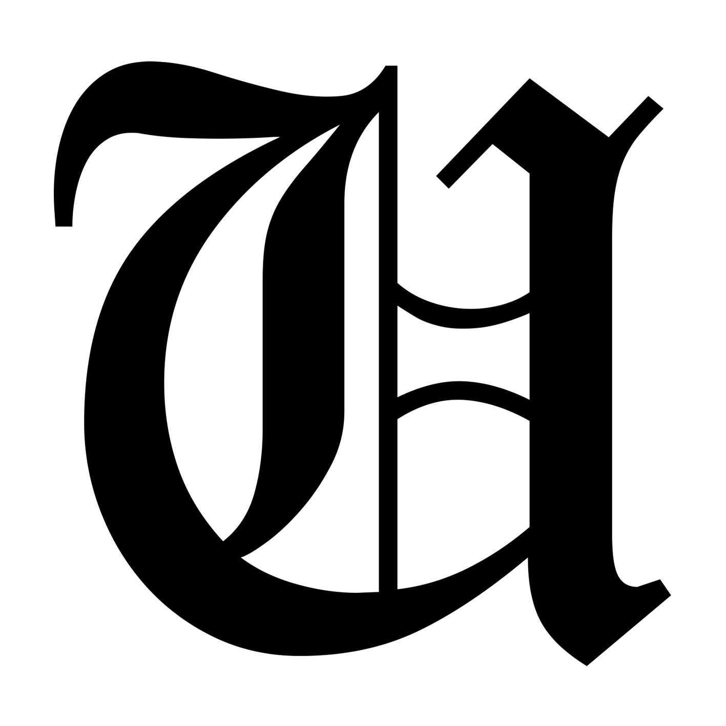 フォントステッカー #NA001 Amazon｜一文字からの U フォント Encient German Gothic Lサイズ 10cm