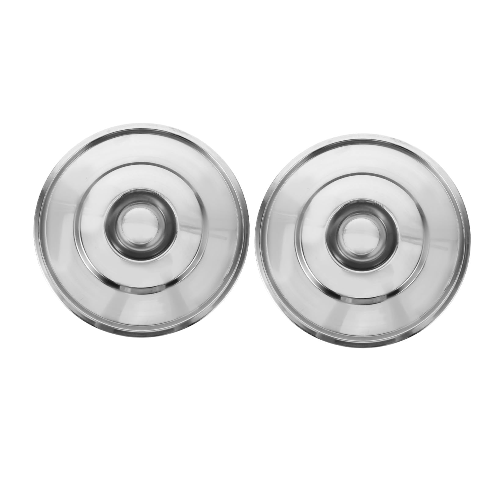 2 Piezas Tapa de Olla de Acero Inoxidable con Asa para Sopa 35 Cm
