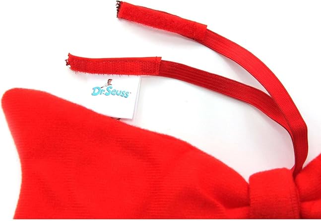 Dr. Seuss Cat in the Hat Costume Accessory Kit for Adults