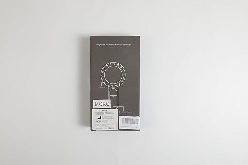 Miniatura 8 de MoKo Lupa con luz, lupa grande de mano 30X, 18 LED, 3 modos, lupa iluminada para niños mayores, lectura, revistas, monedas, joyas, exploración de