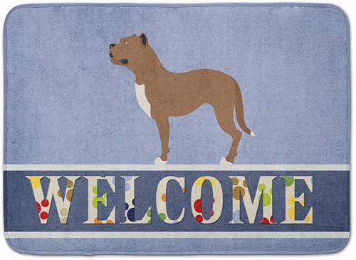 Caroline Treasures BB8339RUG Perro de Presa Canario - Alfombra de espuma viscoelástica lavable a máquina 189 x 236in multicolor