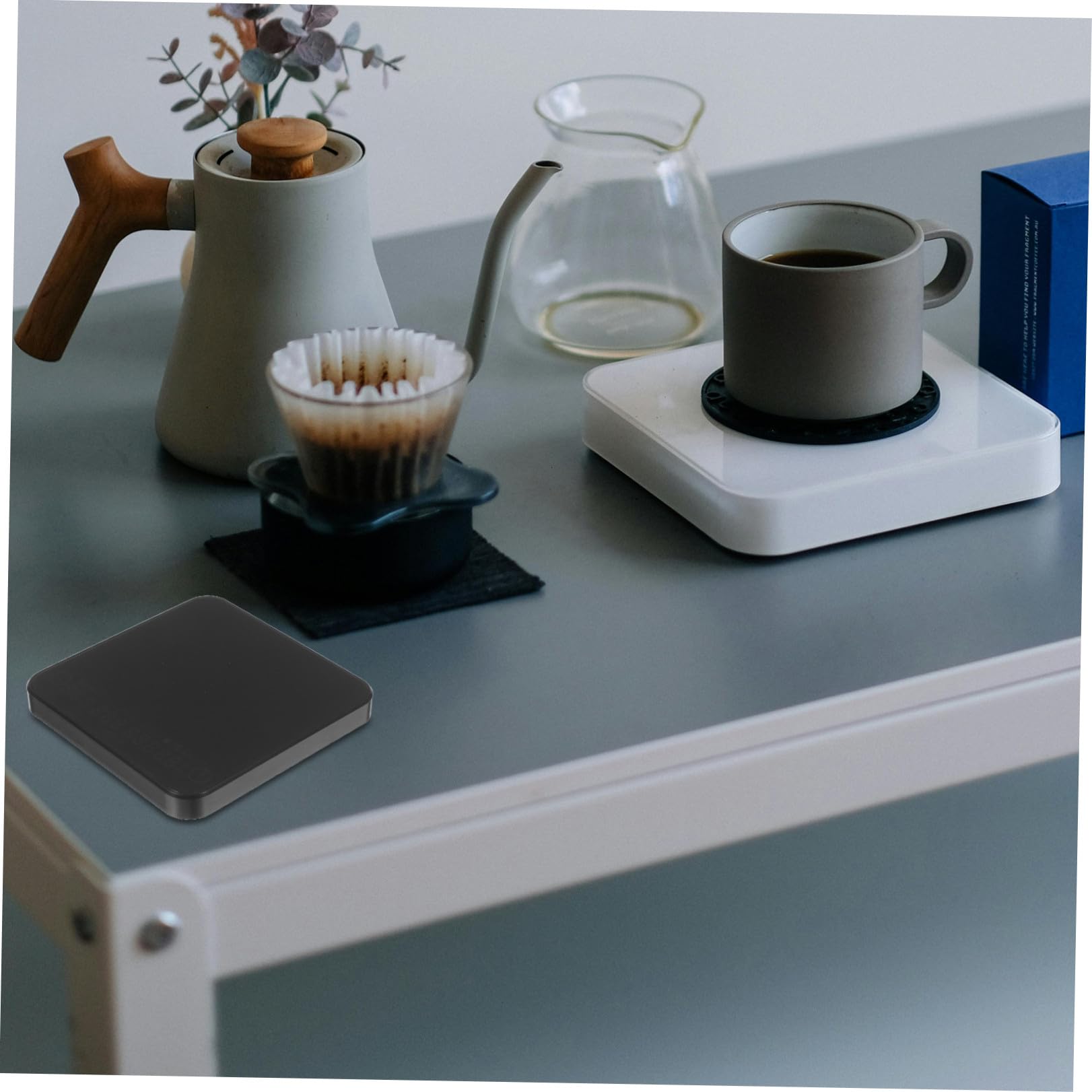 Bilancia Elettronica Portatile Precisione Capacità Ricaricabile con Timer Integrato con Controllo Automatico del Rapporto Acqua caffè da Caffè per Espresso e Filtro
