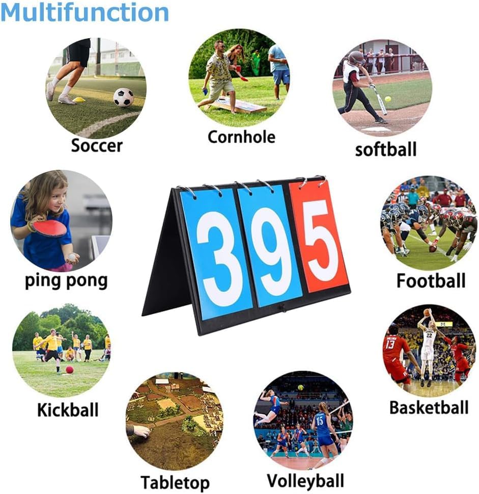 Marcador de escritorio 6 dígitos para deportes miniatura 7