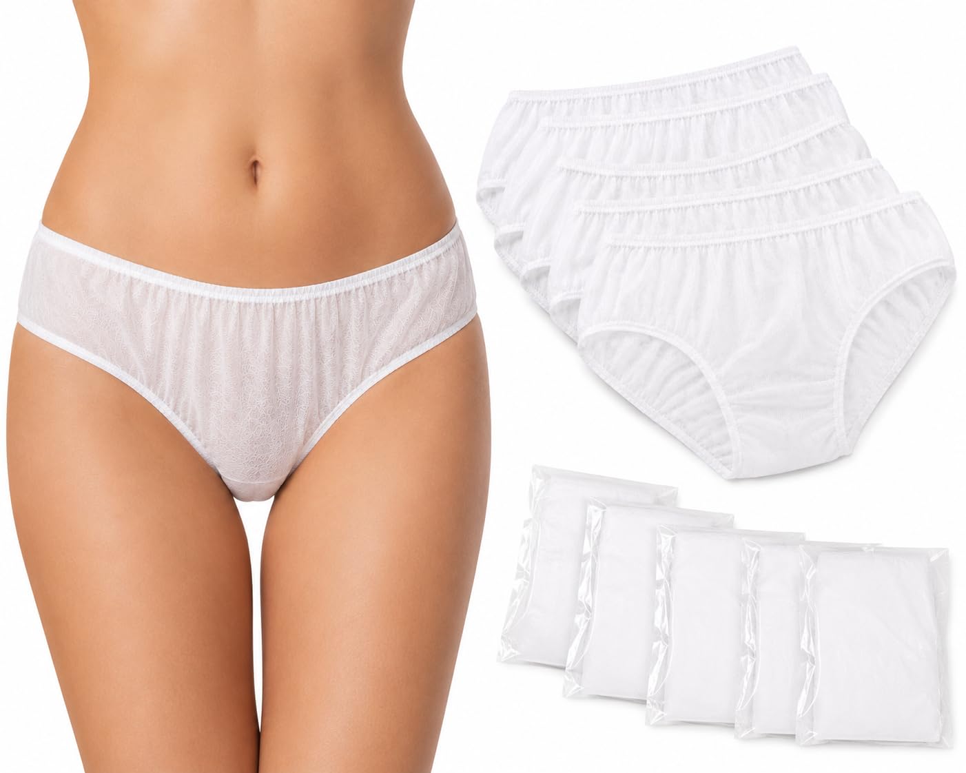sassyvilla Disposable Panty for Women Spa Body Massage Non Transparent 25 GSM Women's Travelling Briefs Use and Throw Panties for Girls Ladies Non Woven Panty-picture-55