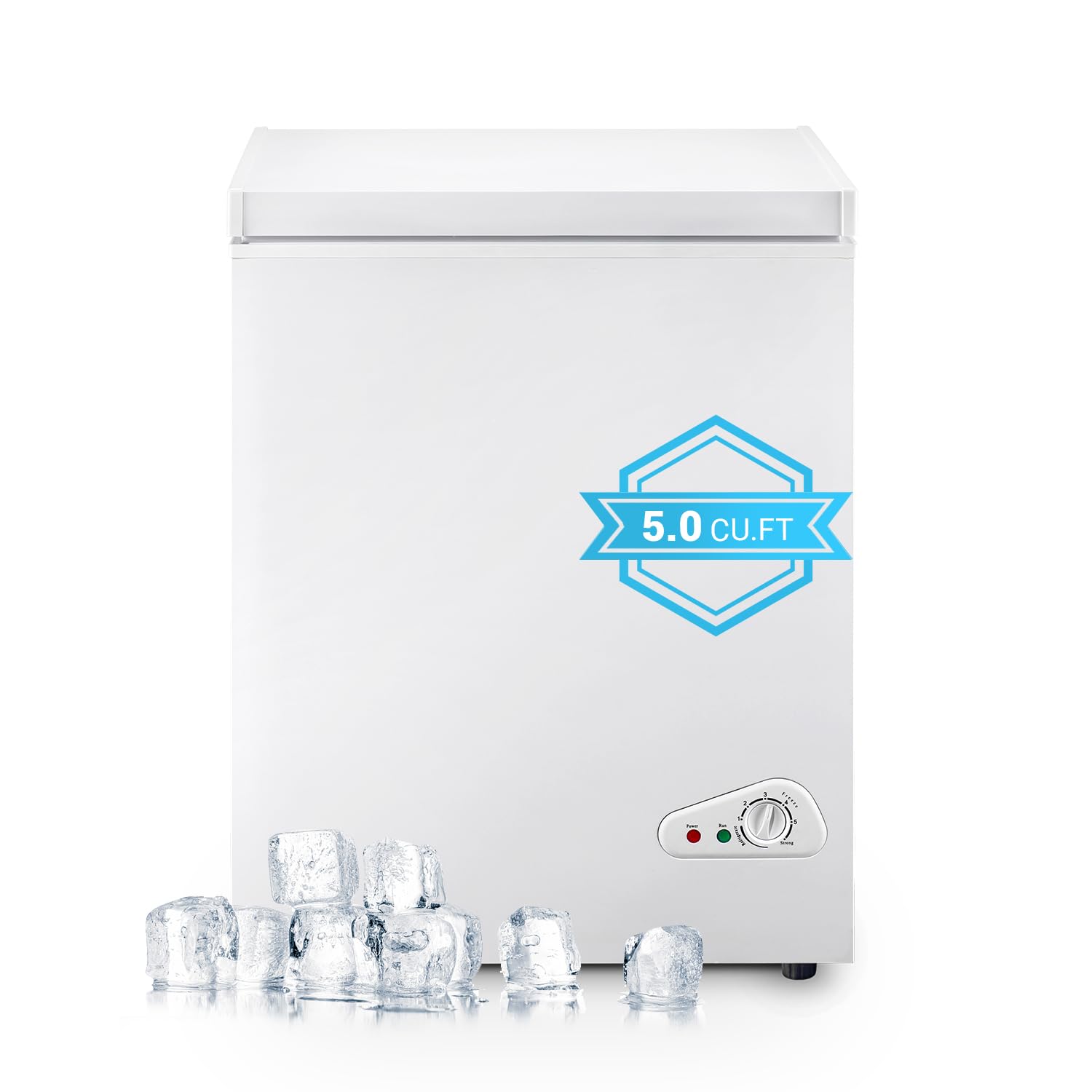 OOTDAY FLG-80Q-WHITE 5 cu ft Chest Freezer White
