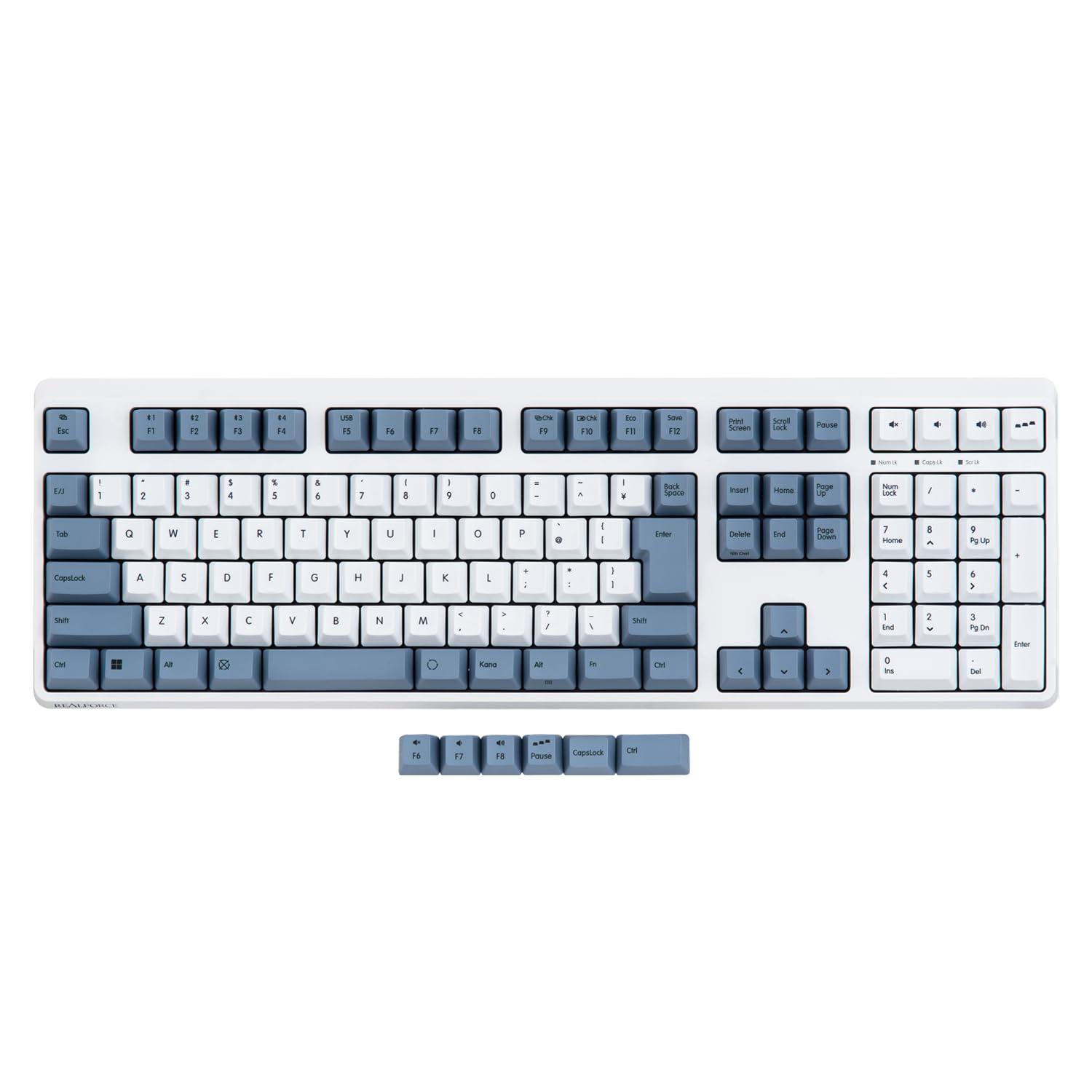 Amazon.co.jp: REALFORCE R4キーボード 対応 カラーキーキャップ