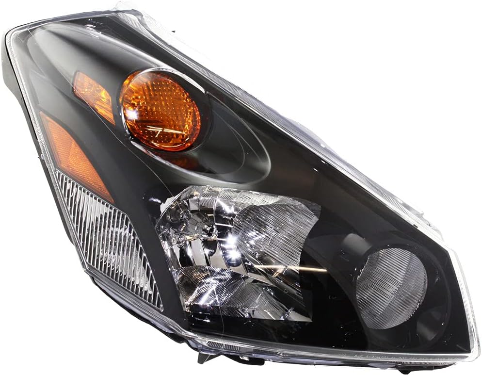 Compatible with 04-09 Quest Front Halogen Headlight Headlamp Head Light Lamp with Bulb Right Passenger Side