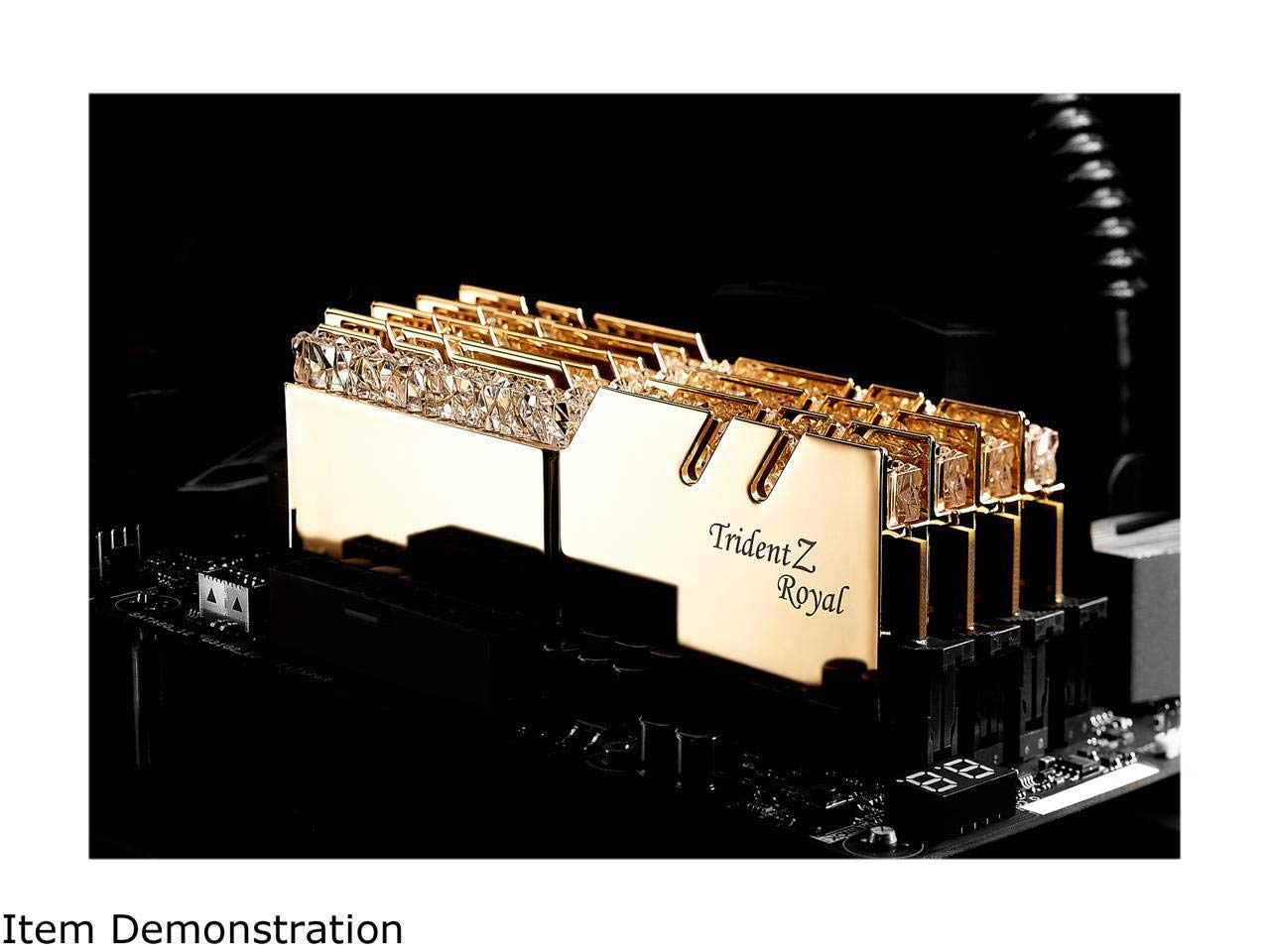 Amazon | G.SKILL 64GB（4 x 16GB）Trident Z RoyalシリーズDDR4 SDRAM 