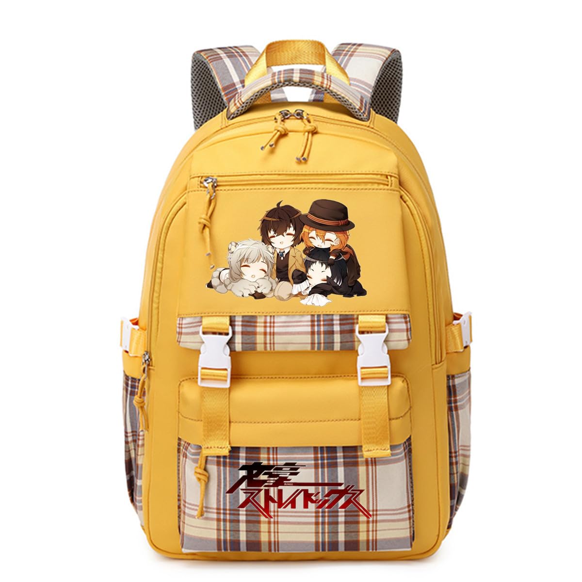 ISaikoy Anime Bungo Stray Dogs Backpack Student Daypack Bookbag Daypack School Bag 18