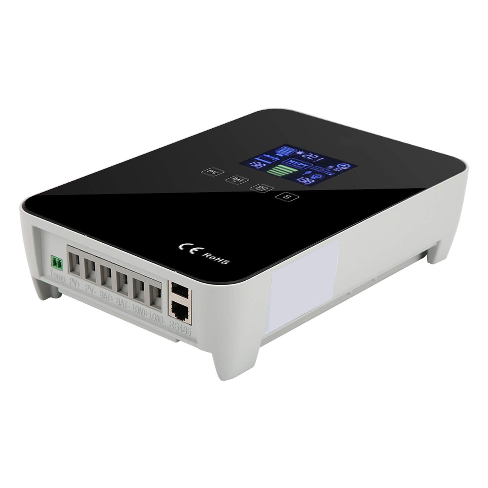 Controlador solar Comunicación 60A Batería de iones de litio Carga MPPT 12V / 24V